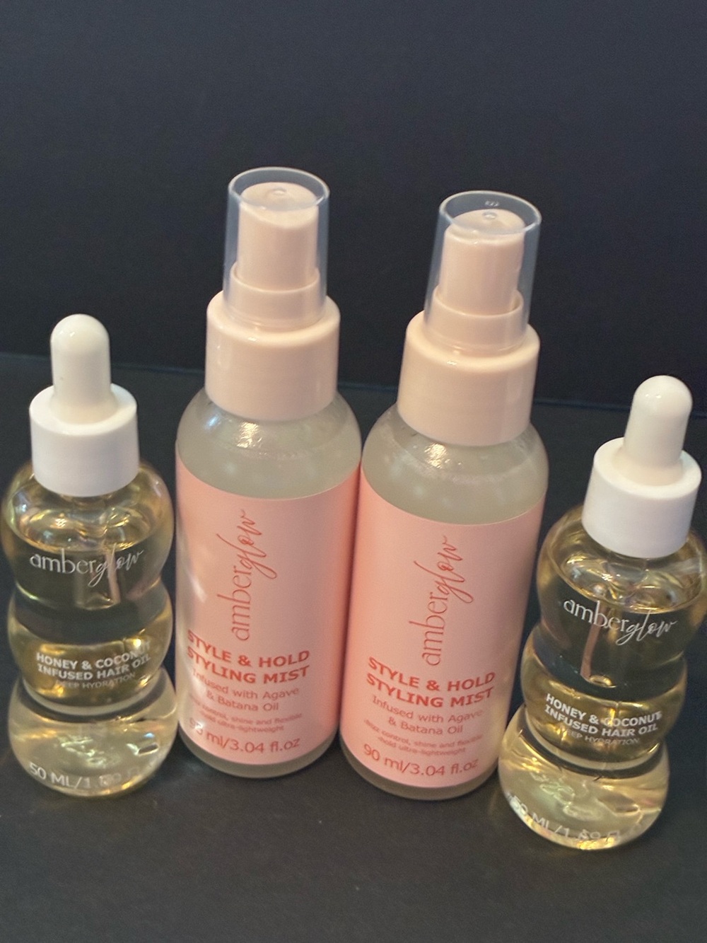 AmberGlow Hair Care bundle